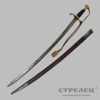 фото — сабля офицерская, пехотная. сардиния, 19 век